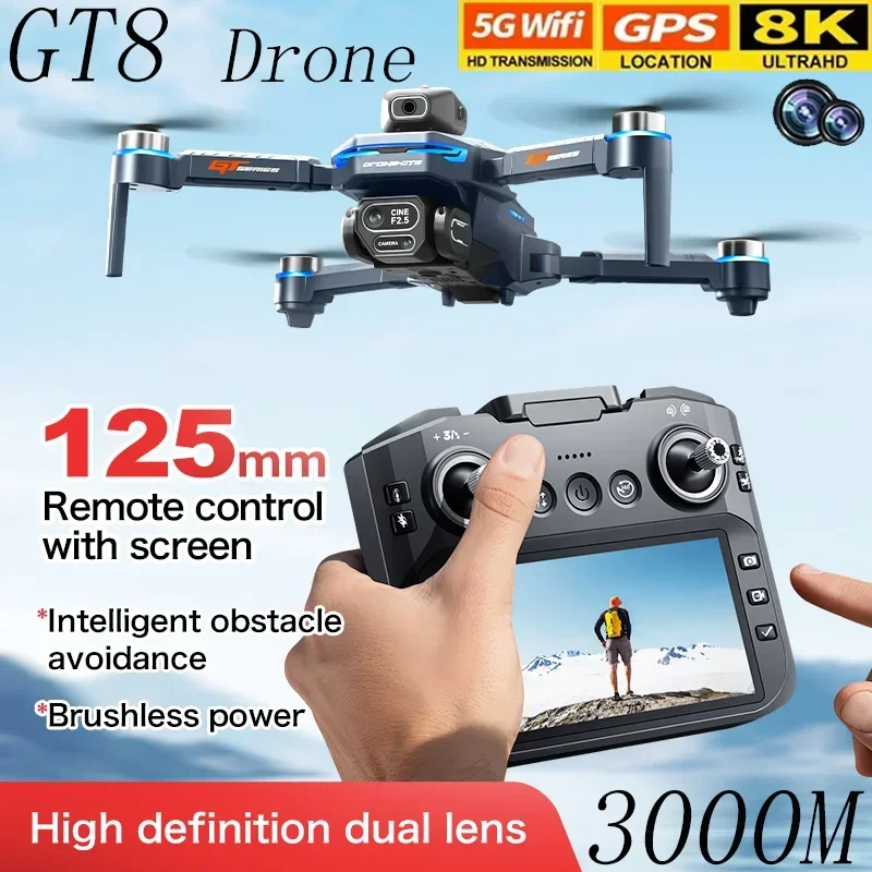 Drone Mapping - GT8 Drone Obstacle Avoidance Belt 4.3-inch