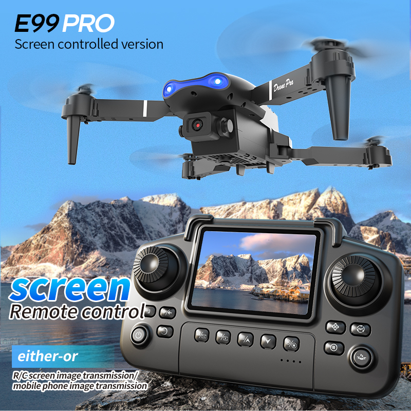 Drone Cinematic - E99 PRO Drone Screen Control Aerial