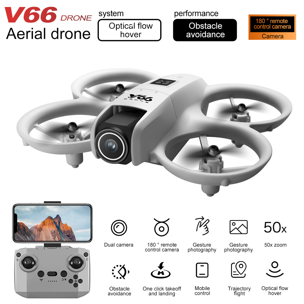 New V66 Mini Drone HD Camera 4 - Drone Video Production ulasan dan harga
