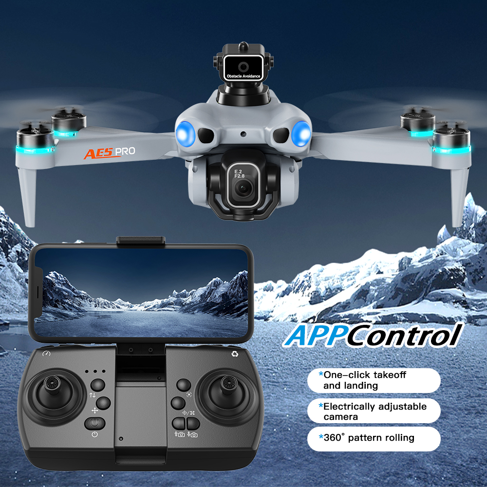 2026 New AE5 Pro Drone 8K HD 4 - Drone Video Production ulasan dan harga