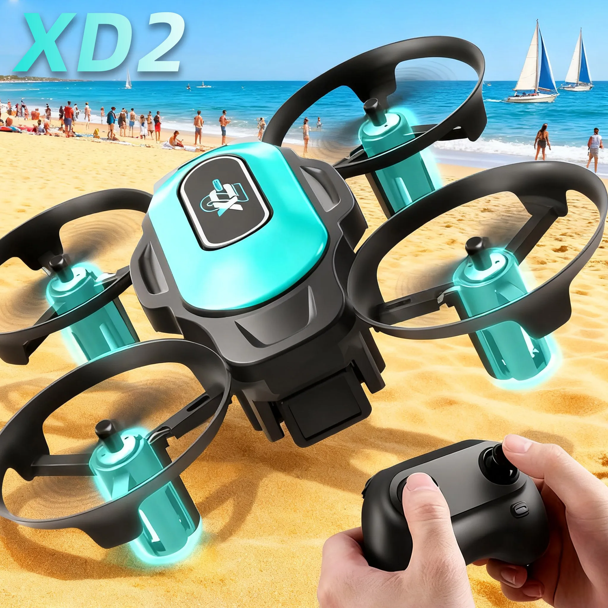 XD2 Mini Drone, 360° Stunt Fli - Drone Video Production ulasan dan harga