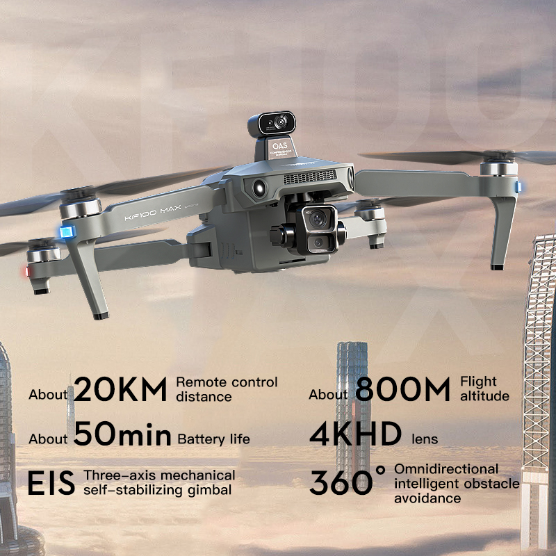 SJRC KF100 MAX 8K UHD Photo HD - Drone Video Production ulasan dan harga