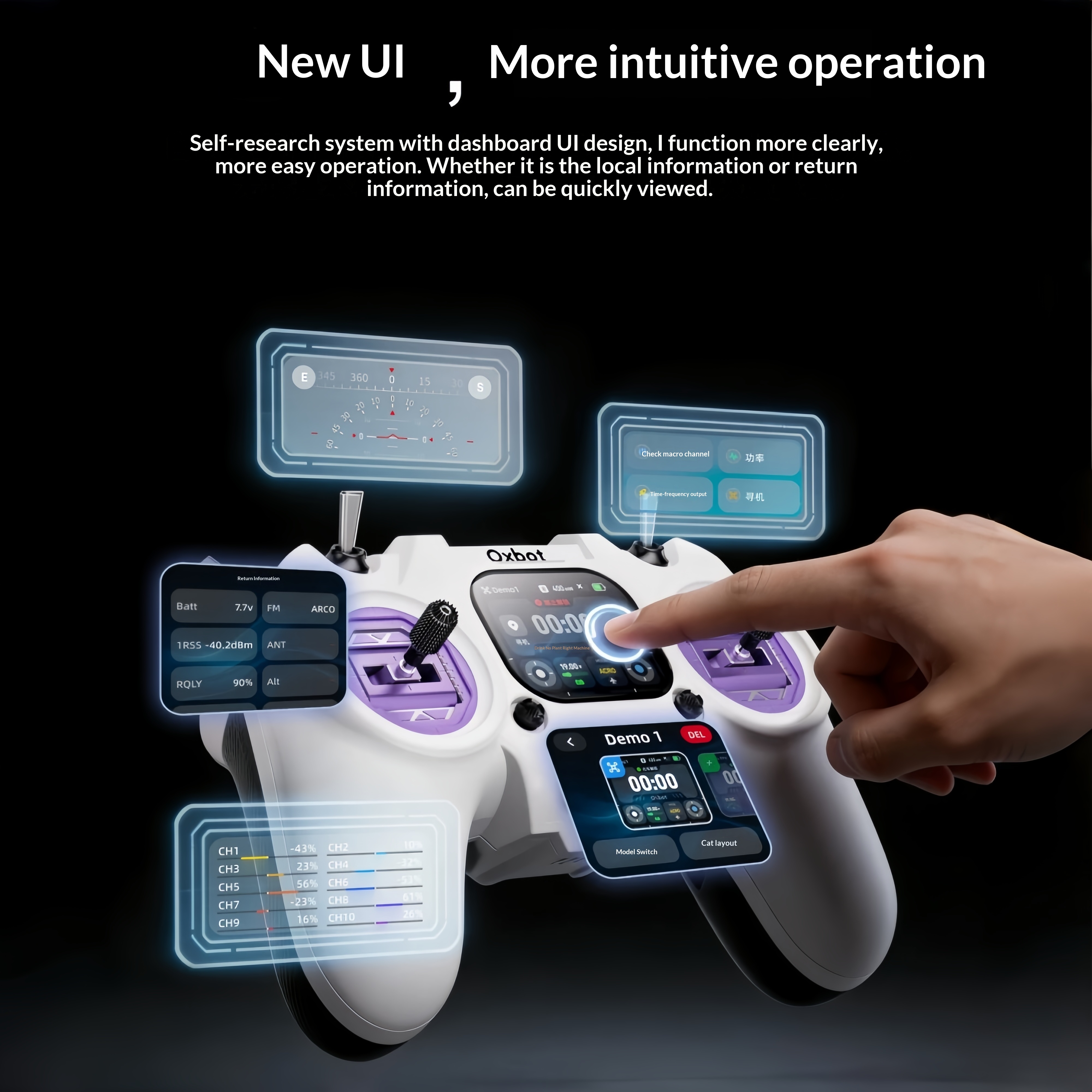 Oxbot R1 Fpv Remote Controller - Drone Surveying ulasan dan harga