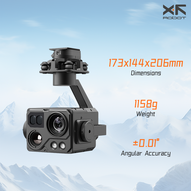 Z-9B AI 3-Axis Pod Target trac - Drone Thermal Imaging ulasan dan harga