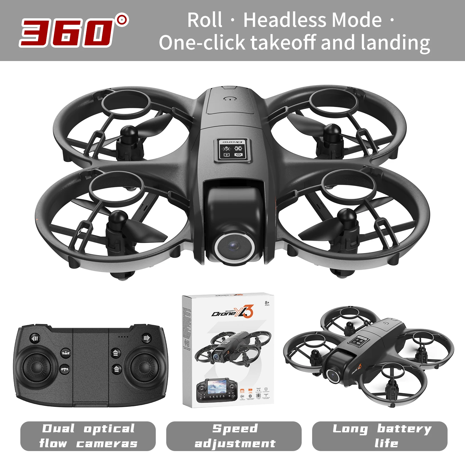 New YL3 RC Drone 8K 1080P Wide - Drone Mapping ulasan dan harga