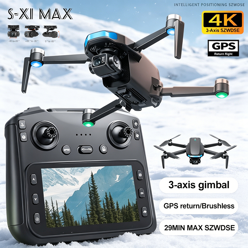 New S-X1 MAX Drone GPS 8K Prof - Drone Mapping ulasan dan harga