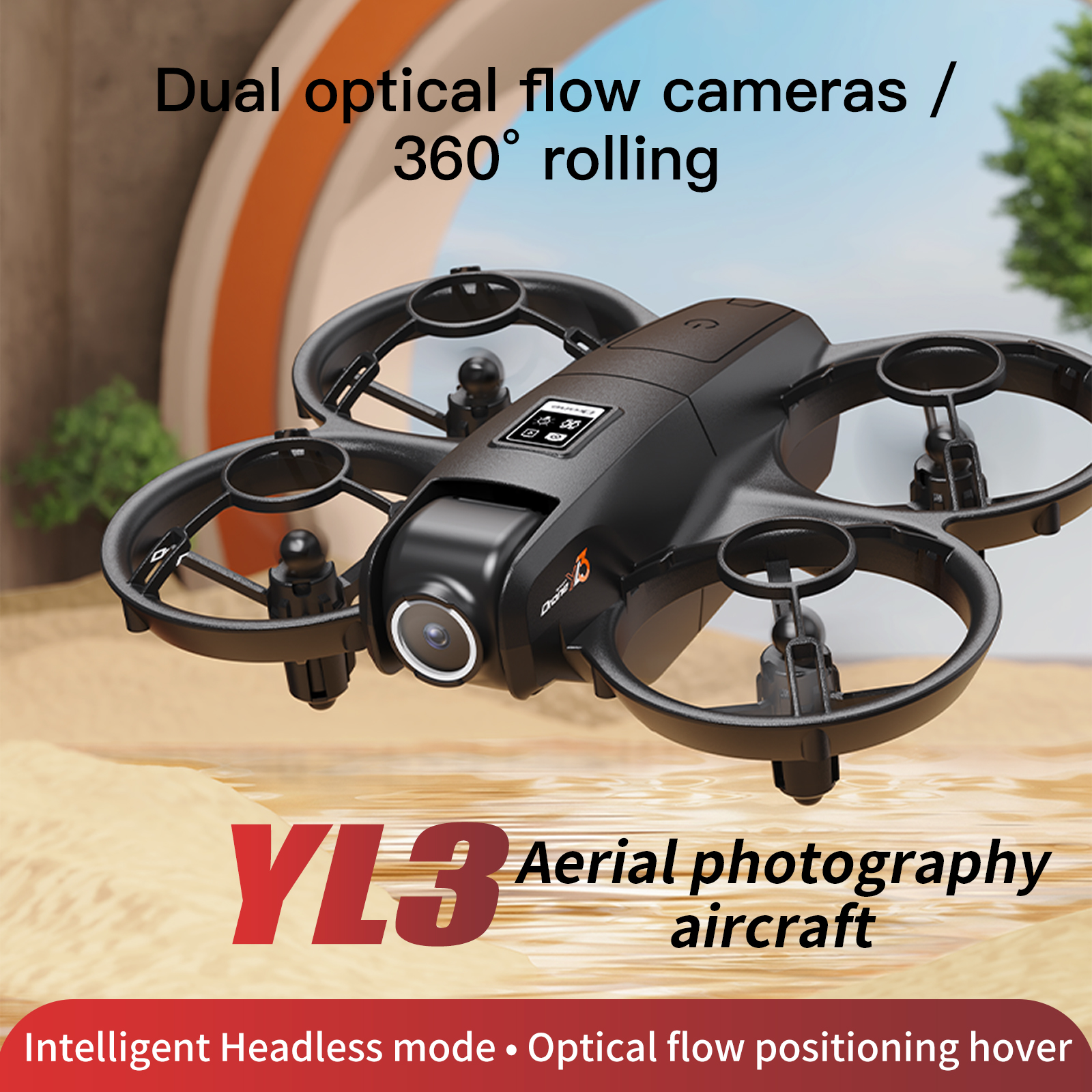 Optical Flow YT YL3 Mini Drone - Drone Video Production ulasan dan harga