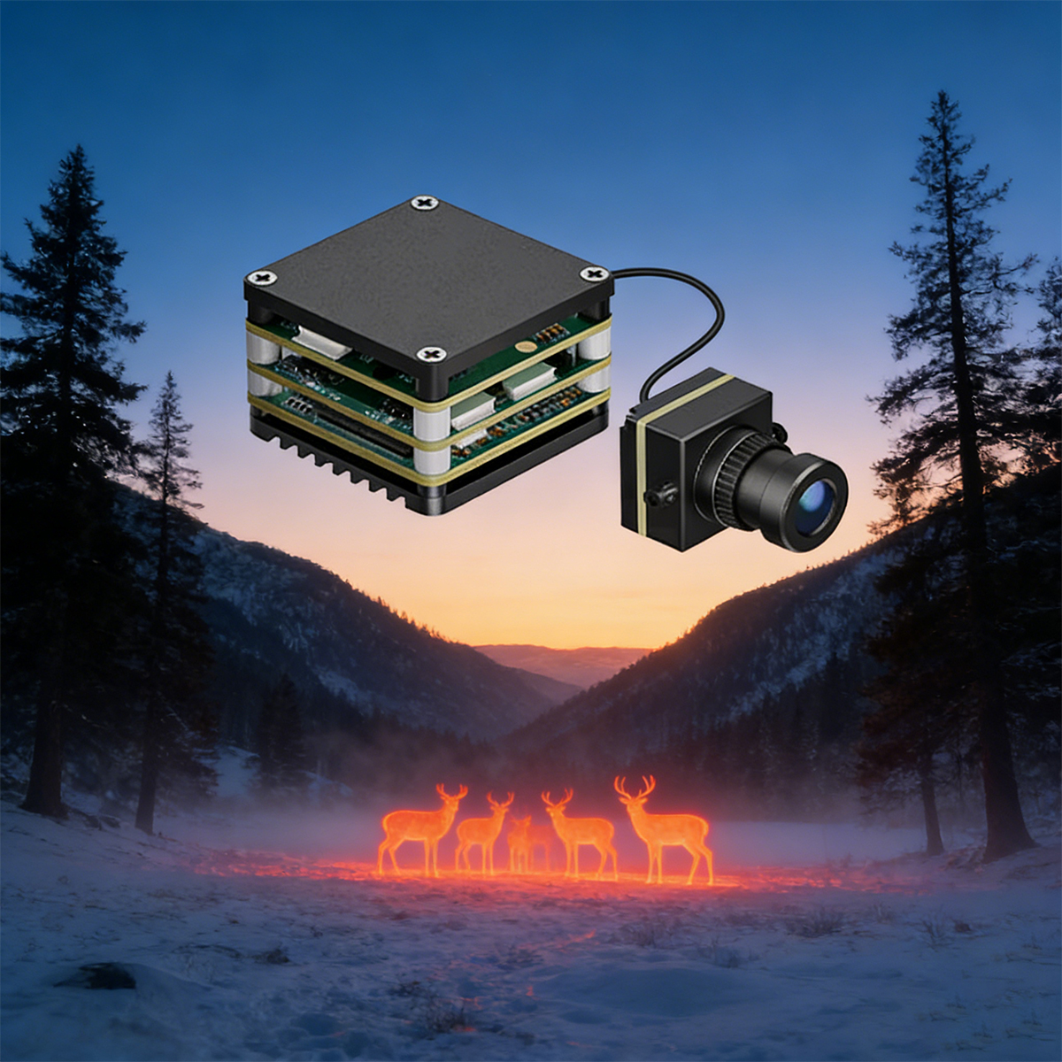 2026 New AI VisionCube S AI Ca - Drone Thermal Imaging ulasan dan harga